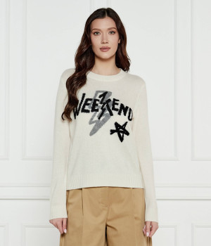 Weekend MaxMara Kaszmirowy sweter Kansas | Regular Fit