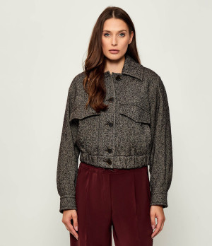 Marella SPORT Kurtka NILLA | Relaxed fit | z dodatkiem wełny