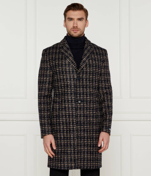 Karl Lagerfeld Płaszcz CLOUD | z dodatkiem wełny
