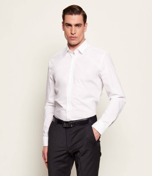 HUGO Koszula Elisha02 102 | Extra slim fit