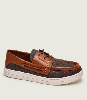 Michael Kors Mokasyny AIDEN | z dodatkiem skóry
