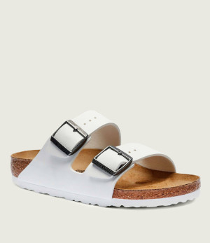 Birkenstock Skórzane klapki Arizona | narrow fit