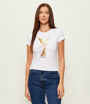 GUESS T-shirt LEOPARDTINI | Slim Fit