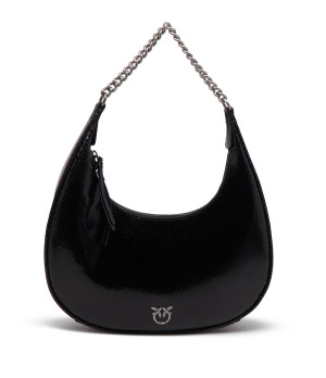 Pinko Skórzane hobo Brioche Classic