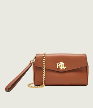 LAUREN RALPH LAUREN Skórzana kopertówka Tanner