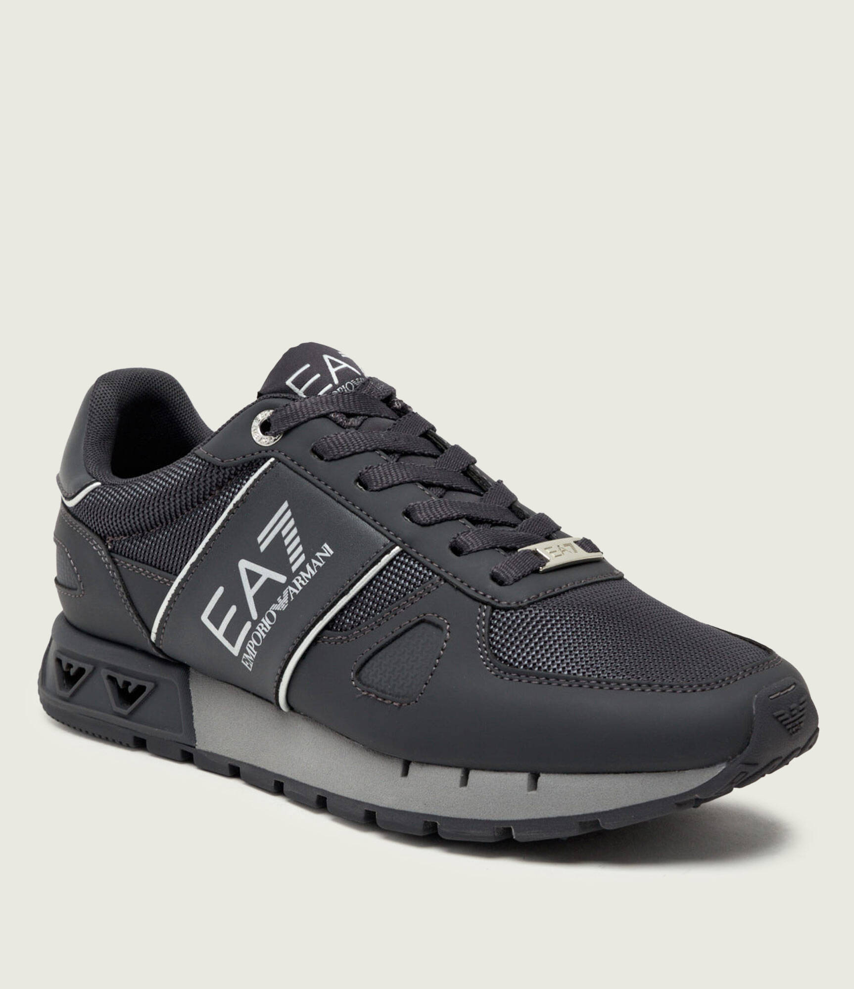 EA7 Sneakersy | z dodatkiem skóry