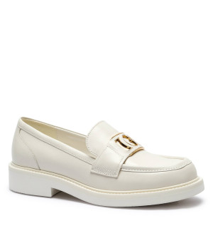 Guess Skórzane loafersy SHUTTLE