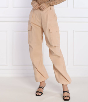 Patrizia Pepe Spodnie cargo | Loose fit