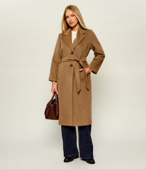Weekend MaxMara Wełniany płaszcz Wkdbronte