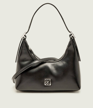 Calvin Klein Skórzana torebka na ramię
