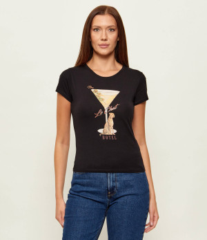 GUESS T-shirt LEOPARDTINI | Slim Fit