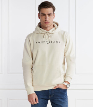 Tommy Jeans Bluza LINEAR LOGO HOODIE EXT | Regular Fit