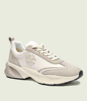 TORY BURCH Skórzane sneakersy GOOD LUCK TRAINER
