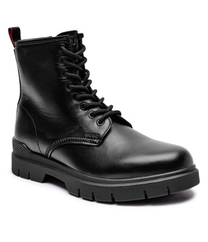 HUGO Skórzane buty wysokie Ryan