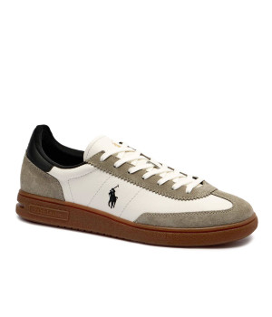 POLO RALPH LAUREN Skórzane sneakersy BEDFORD | zamsz