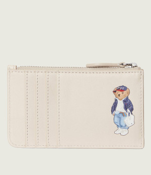 POLO RALPH LAUREN Skórzane etui na karty