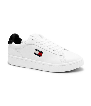 Tommy Jeans Skórzane sneakersy Archive 98