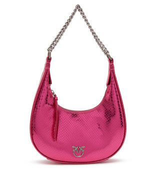 Pinko Skórzane hobo Brioche Hobo Mini
