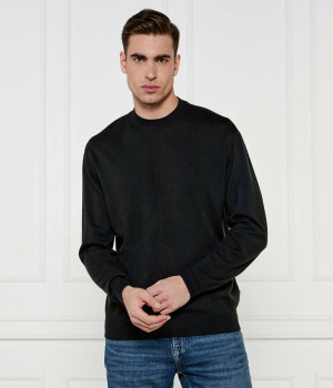 Armani Exchange Sweter | Regular Fit | z dodatkiem wełny