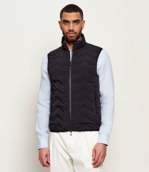 Emporio Armani Puchowy bezrękawnik | Regular Fit