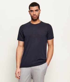 Joop! Sweter Marosoro | Regular Fit | z dodatkiem lnu
