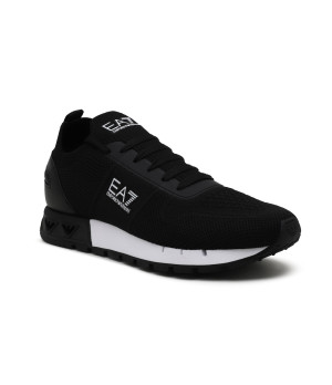 EA7 Sneakersy | z dodatkiem skóry