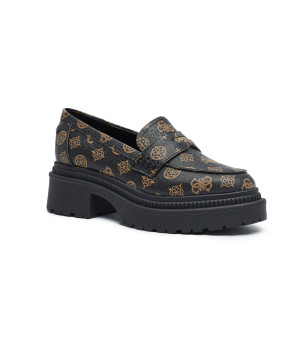 Guess Loafersy Finda2 | z dodatkiem skóry
