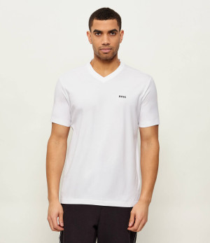 BOSS GREEN T-shirt Tee V | Regular Fit | stretch