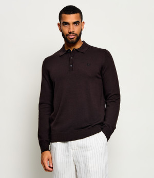 Fred Perry Wełniany sweter | Regular Fit