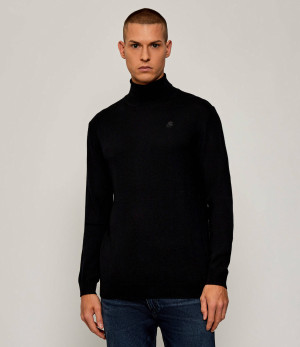 Karl Lagerfeld Wełniany golf | Regular Fit