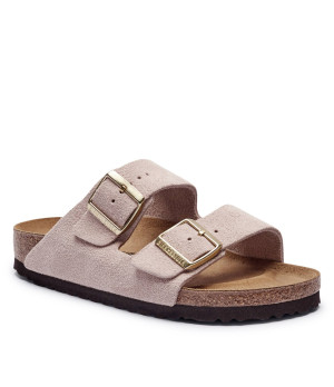 Birkenstock Klapki Arizona | narrow fit | zamsz