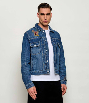 AllSaints Kurtka jeansowa EXILE | Slim Fit