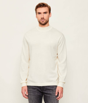 Calvin Klein Wełniany półgolf | Regular Fit