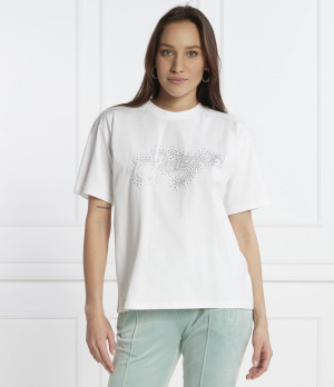Juicy Couture T-shirt BOYFRIEND SCATTER DIAMANTE | Classic fit
