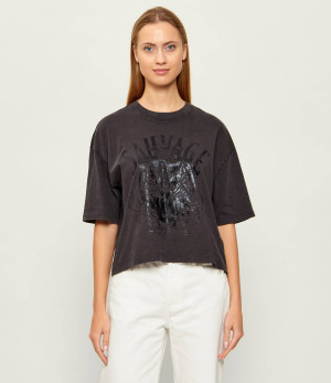 GUESS T-shirt SAVAGE TOUR | Cropped Fit
