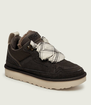 UGG Sneakersy LOWMEL | z dodatkiem wełny | shearling | zamsz