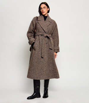 Weekend MaxMara Wełniany płaszcz Wkdtema