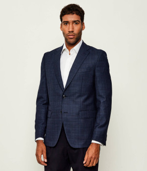 BOSS BLACK Wełniana marynarka H-Hutson-251 | Slim Fit