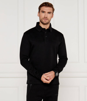 BOSS GREEN Polo Plisy Mirror | Regular Fit