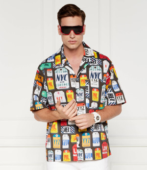 HUGO Koszula Egeeno | Oversize fit