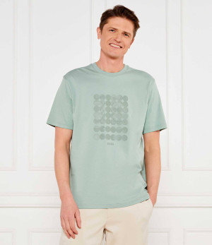 BOSS GREEN T-shirt Print Striped C | Loose fit