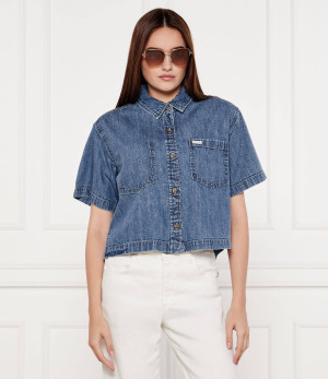 Guess Jeans Jeansowa koszula | Loose fit