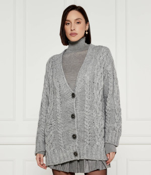 Liu Jo Kardigan | Oversize fit | z dodatkiem wełny