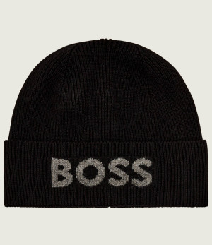 BOSS BLACK Czapka Elios | z dodatkiem wełny