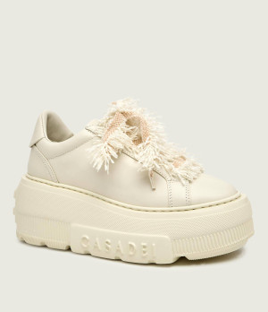 Casadei Skórzane sneakersy Nexus