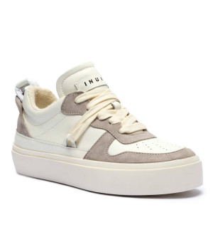INUIKII Skórzane sneakersy Colette | zamsz