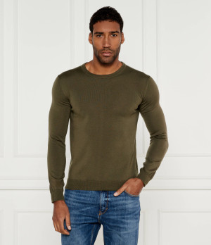 HUGO Wełniany sweter San Cedric | Regular Fit