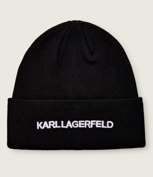 Karl Lagerfeld Czapka k/essential | z dodatkiem wełny