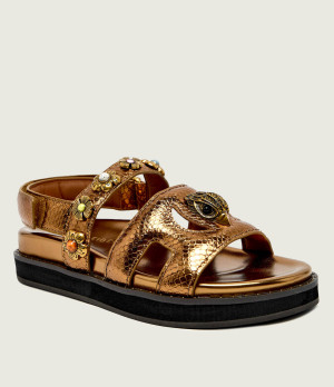 Kurt Geiger Skórzane sandały EAGLE