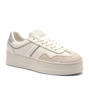 Tommy Jeans Skórzane sneakersy The Greenwich | zamsz